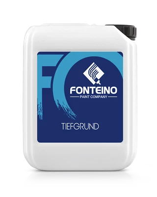 FONTEINO Grundierung Tiefengrund Haftvermittler Boden Beton Fassade Holz Wand Untergrund