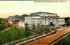 Metropolitan Museum Of Art New York City Divided Back Vintage Postcard