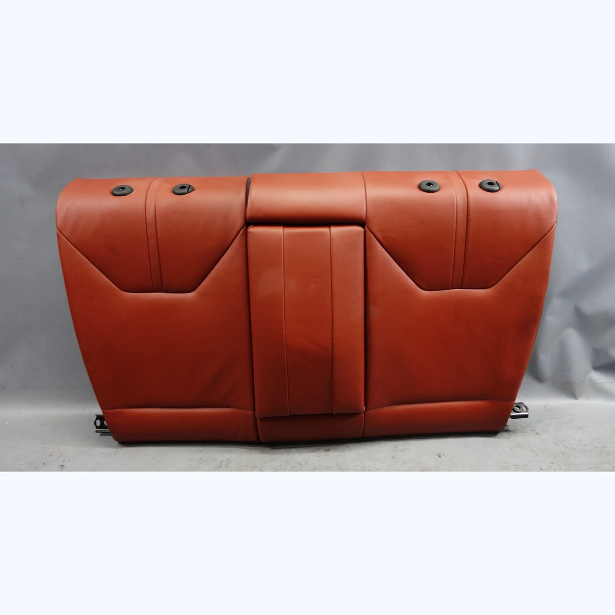 2008-2013 BMW E92 M3 Factory Rear Folding Seat Back Fox Red Novillo Leather  OEM