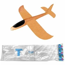 Fits For Airplane Toys, 19" Large Throwing Gilded Foam Plane, Best Flying Toys (