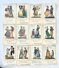 Lot Of 12 Jammet Flour Advertising Vintage French Postcards Artist Signed JDroit