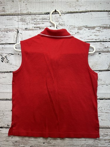VTG Winnie The Pooh Huggable 90s Disney Women's Red Sleeveless Tank Top Shirt - Picture 4 of 6