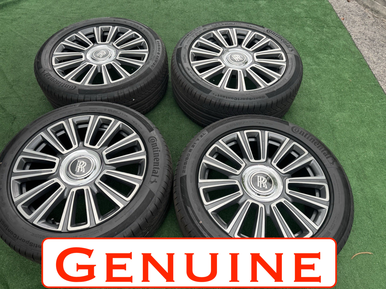 Rolls-Royce 21" OEM Phantom Wheels and Tires 2018-2025 Rolls-Royce Phantom
