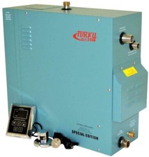 FULL SET 9KW STEAM SHOWER GENERATOR AUTO DRAIN VAPOR-PROOF CONTROL PAD  MORE