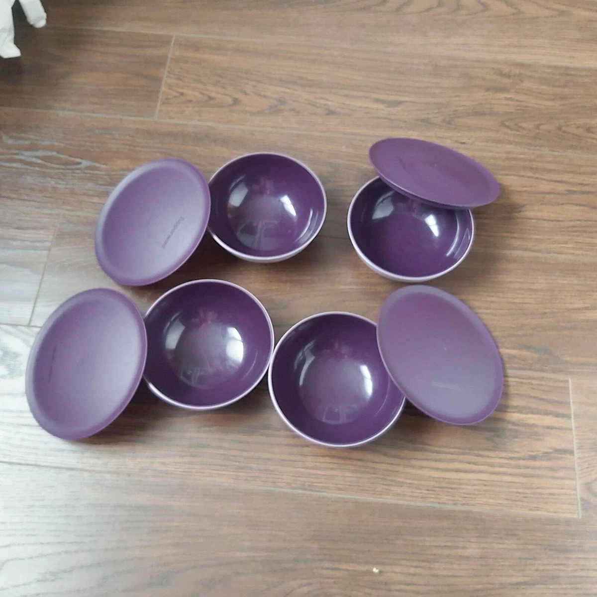 tupperware set alegrapero plat apero allegra blanc doré et