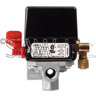 #ad #ad Z D26612 DeVilbiss DeWalt Craftsman 4 Port Pressure Switch 120 150 PSI $84.90