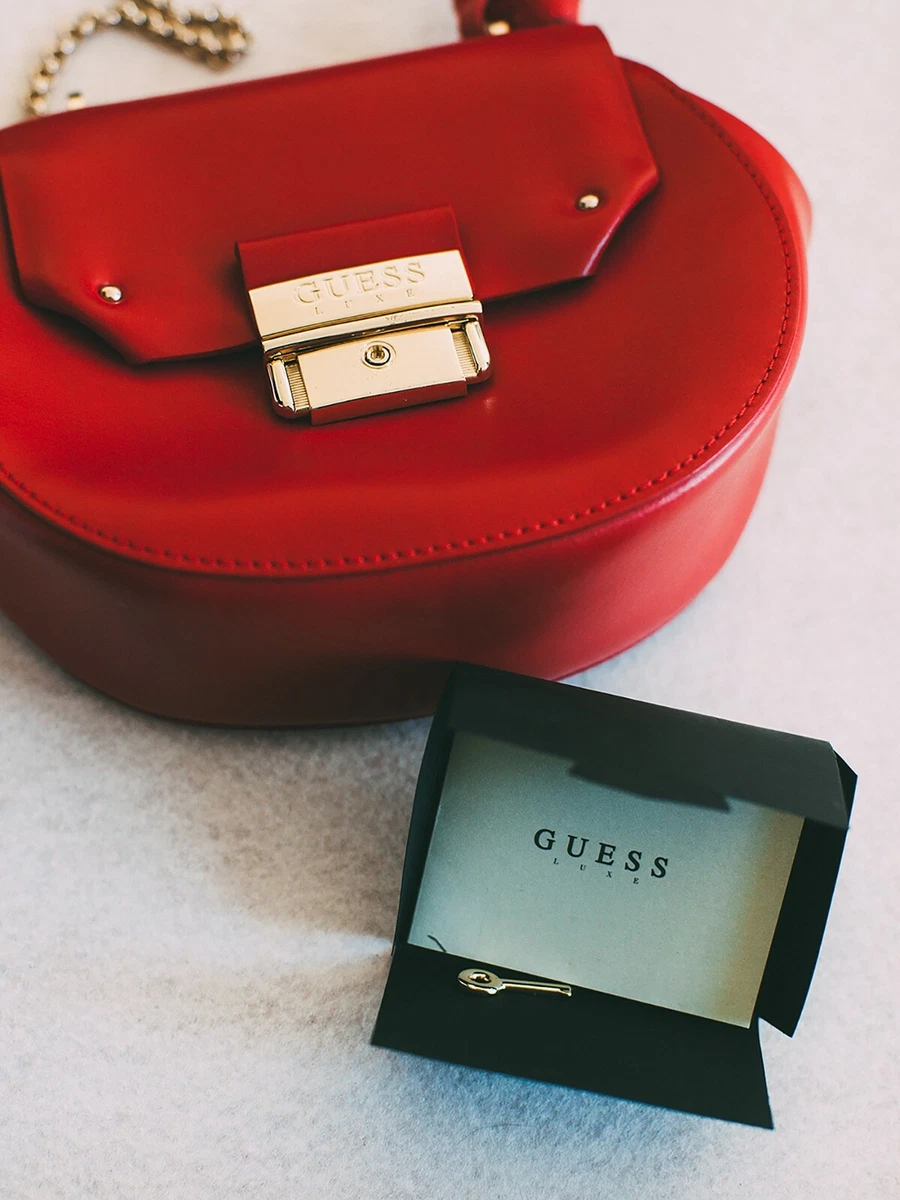 Guess luxe red outlet bag