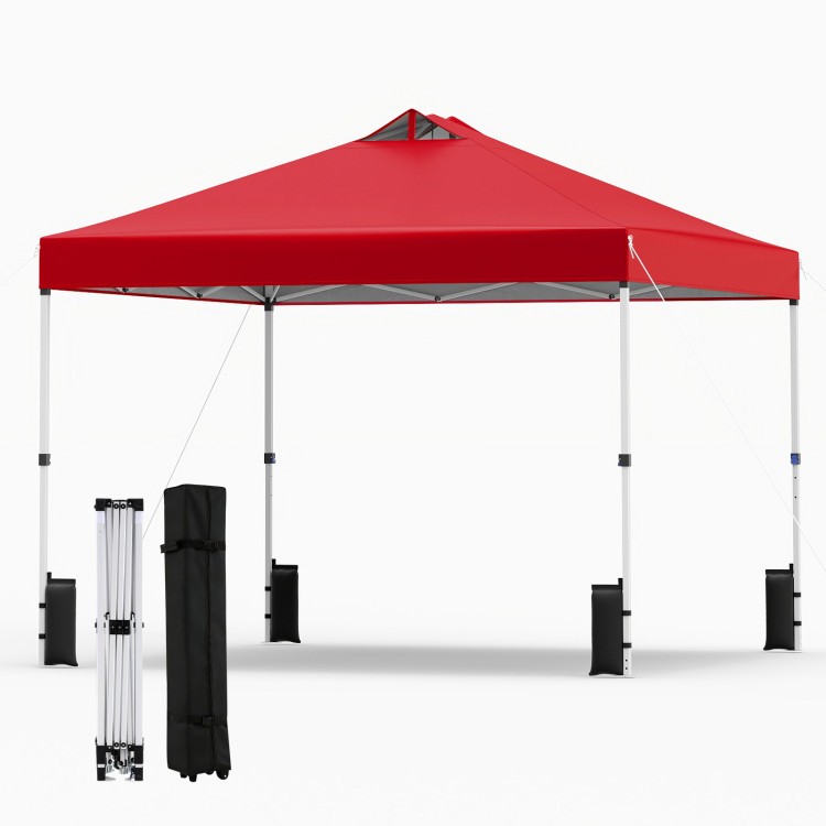 Tent W/ Wheeled Bag Upf50+ Commercial Heavy Duty Kit, Beach