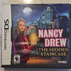 THQ Nancy Drew Hidden Staircase Nintendo DS Mystery Adventure Manual Included