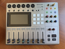 ZOOM PodTrak P8 Desktop Mischpult 8 Kanäle 6...