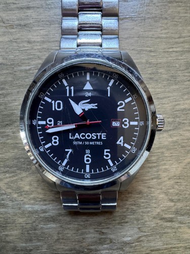 Lacoste LC.52.1.14.2572 Black Dial Date Quartz