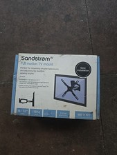 SANDSTROM Easy Glide SFMGM18 Full Motion 32-55 TV Bracket Wall Mount Tilt Swivel