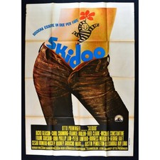 manifesto SKIDOO Otto Preminger Jackie Gleason Carol Channing Hippy M328