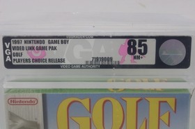 Golf Nintendo Game Boy Players Choice Fact. Sealed VGA Graded Silver 85 NM+
