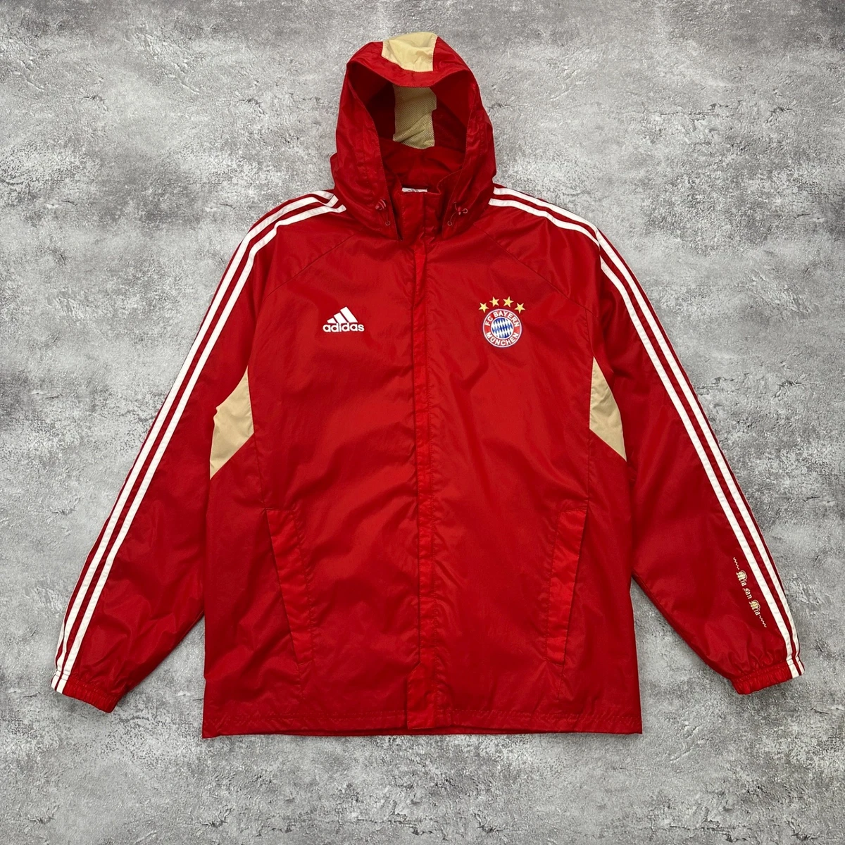 Bayern Munich Red International Club Soccer Fan Jackets for sale 