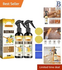 Eco-Friendly Beeswax Spray Cleaner - Restores & Beautifies Wood Furniture