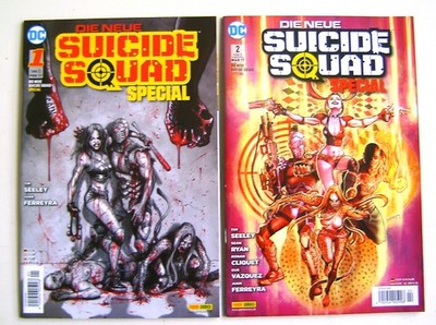 Die neue SUICIDE SQUAD Special - 1 + 2 komplett -PANINI 2017