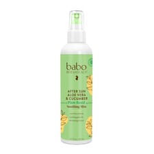 Babo Botanicals After Sun Soothing Mist - Aloe Vera  Cucumber - For Face, Body