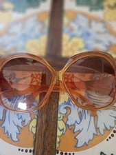 Christian Dior Sunglasses Vintage Retro 1970s Large