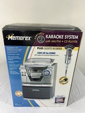Memorex MKS2461 AM/FM Cassette Recorder CD Player Karaoke Machine