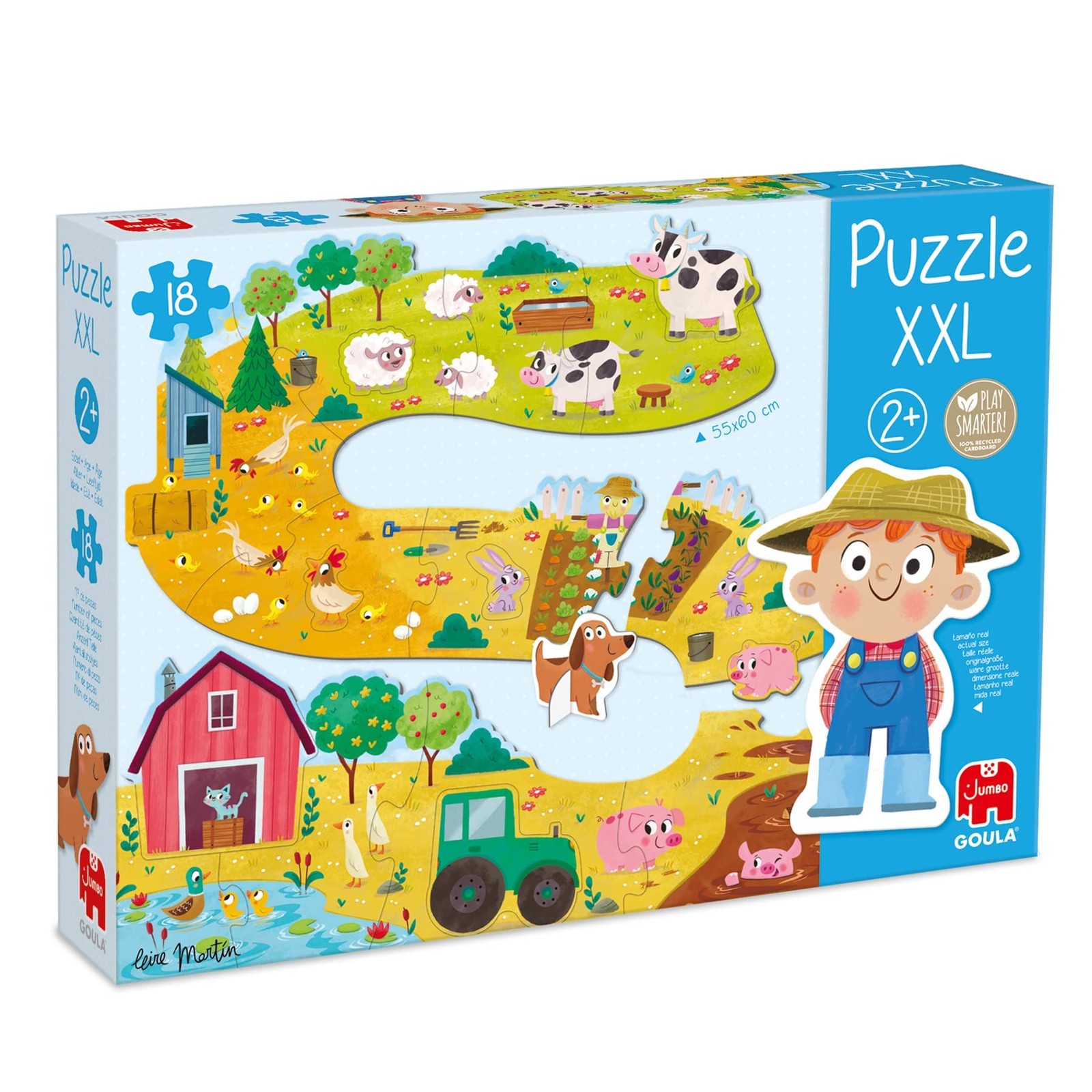 Goula 53176 Progressive Puzzle, Multicolored