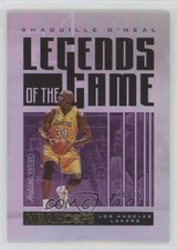 2020 NBA Hoops Legends of the Game Artist Proof 21/25 Shaquille O'Neal HOF 04tz