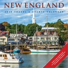 New England 2026 12 X 12 Wall Calendar (Bookbook - Detail Unspecified)