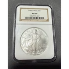 2005 American Silver Eagle $1 NGC MS 69 1oz Fine Silver Bullion Coin 1857771-097