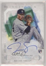 2019 Topps Inception Rookies and Emerging Stars /200 Justus Sheffield Auto 7qg