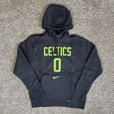 Nike Boston Celtics Jayson Tatum City Edition Men  s Hoodie Size Medium Black NWT