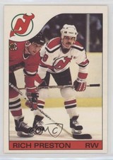 1985-86 O-Pee-Chee Rich Preston #139 0m8e