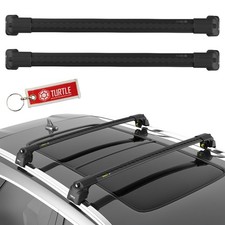 TURTLE Alu Schwarz Dachträger für Ford Focus 4 IV MK4 (Turnier) Kombi ab 19