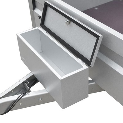 Deichselbox STEMA Anhänger Staubox Gurtkiste Staukasten 15L mit Montagematerial