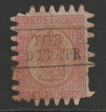Finland SC# 10 Used / Some Missing Teeth - S45386