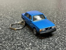Volvo 240 Keychain Blue Matchbox Hot Wheels Matchbox Volvo 240 Keychain Blue Matchbox Hot Wheels Matchbox