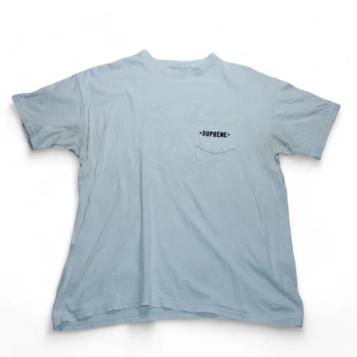 Chemise Supreme Homme XL Blanc Truck Company Tee Made In USA Skater New York Apple