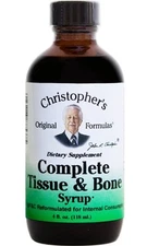 Christopher’s Original Tissue & Bone Syrup – Herbal Support – 4 fl oz / 118 ml