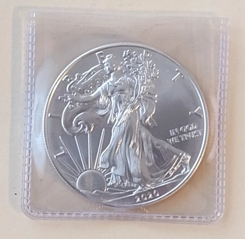 2020 American Silver Eagle 1 Oz .999 Fine Silver - BU