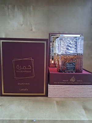 Khamrah Dukhan Eau de Parfum Spray 100ml by Lattafa