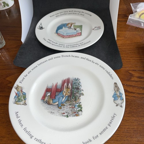 Wedgwood Peter Rabbit Plate X 2