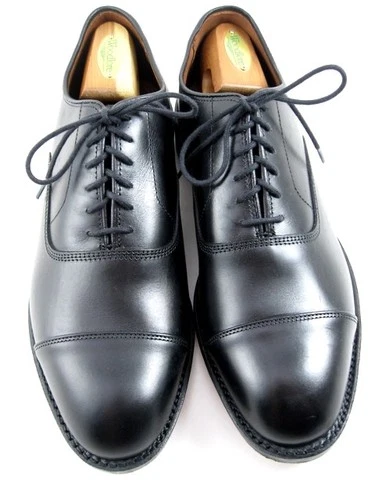 NEW Allen Edmonds  "PARK AVENUE" Men's Leather Cap-Toe Oxfords 9 EEE Black(820N)