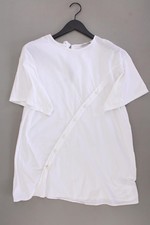 ✅ Zara camicia per le signore taglia 38, M bianco di cotone ✅