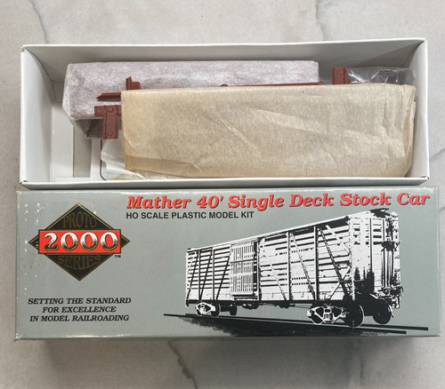 Proto 2000 Mather 40' Einzeldeck Waggon HO Baukasten, 21201 CNW #36519 | Zustand: Neu