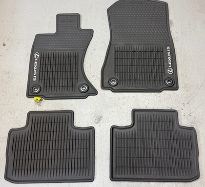 #ad #ad LEXUS IS 2016 2024 4PCS BLACK ALL WEATHER MATS ALL WHEEL DRIVE PT206 53141 20 $170.00