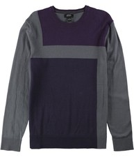 Alfani Mens Knit Pullover Sweater, newgreycbo, XL