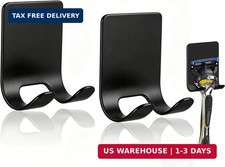 Razor Holder Shaver Hook Hanger Stand 2 Pack Heavy Duty Self Adhesive Hooks Stai