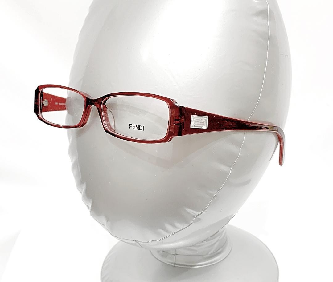 Fendi FENDI F891 Clear Red Acetate Eyeglass Frames