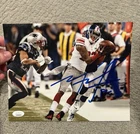 MARIO MANNINGHAM Signed 8x10 Photo JSA Certified Autograph New York Giants Auto