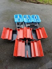 Tool Box X 3 + 5 Tote Boxes. Cantilever Tool Box
