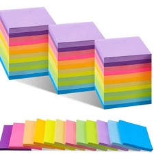 Sticky Notes  300 sheets Multicolor Pads Stationery Supplies Office Accessories